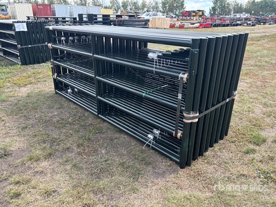 Quantity of (16) 2026 BYT MRG100 10 ft x 4 ft Steel Heavy Duty Magnum Ranch Livestock Gate (Unused)