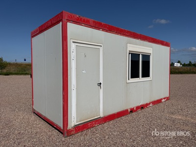 Bungalow De Chantier Roadwork Cabin Struttura mobile