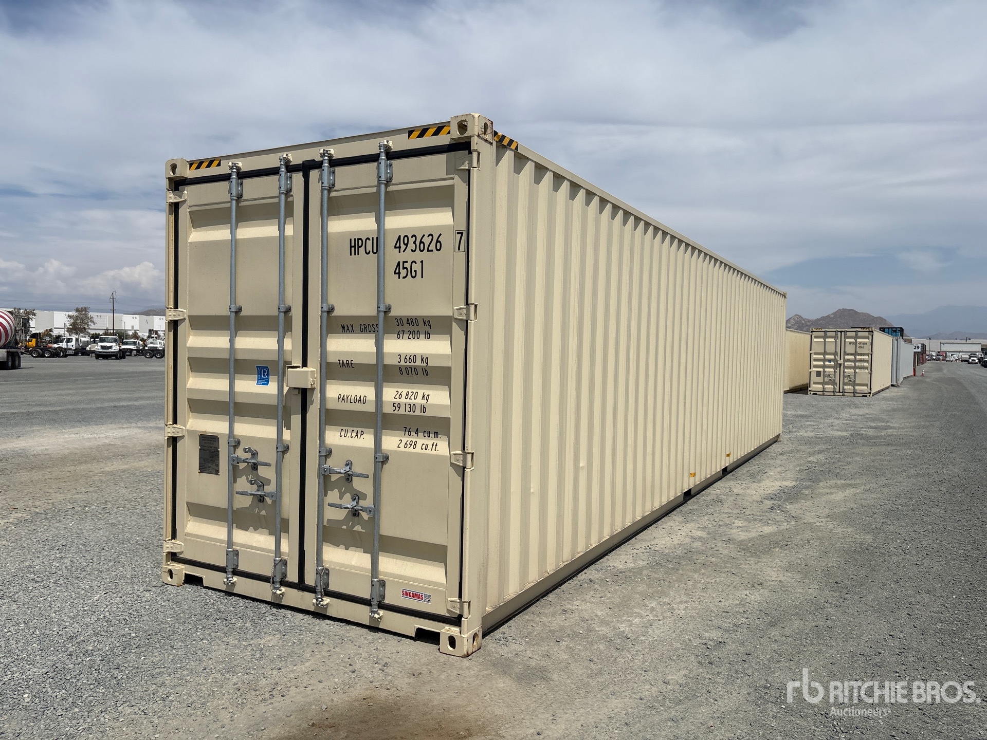 2025 40 ft High Cube Storage Container