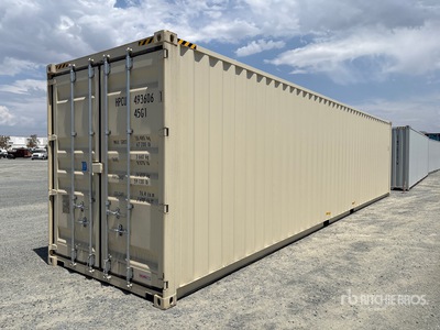 2026 40 ft High Cube 40 ft One-Way High Cube Conteneur de stockage