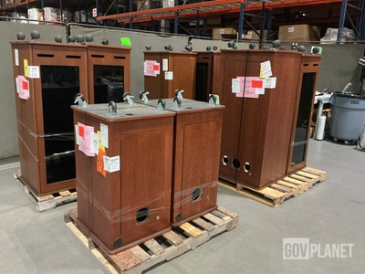 (8) Assorted Wooden Cabinets