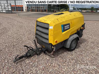 2020 Atlas Copco XAS88 Mobile Compresseur A Air Air Compressor