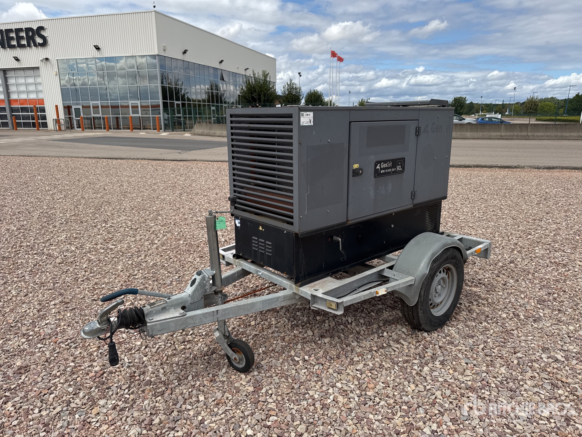 2017 Genset MPM 16/400 SS-P 400 A Mobile Groupe De Soudure Engine Driven Welder
