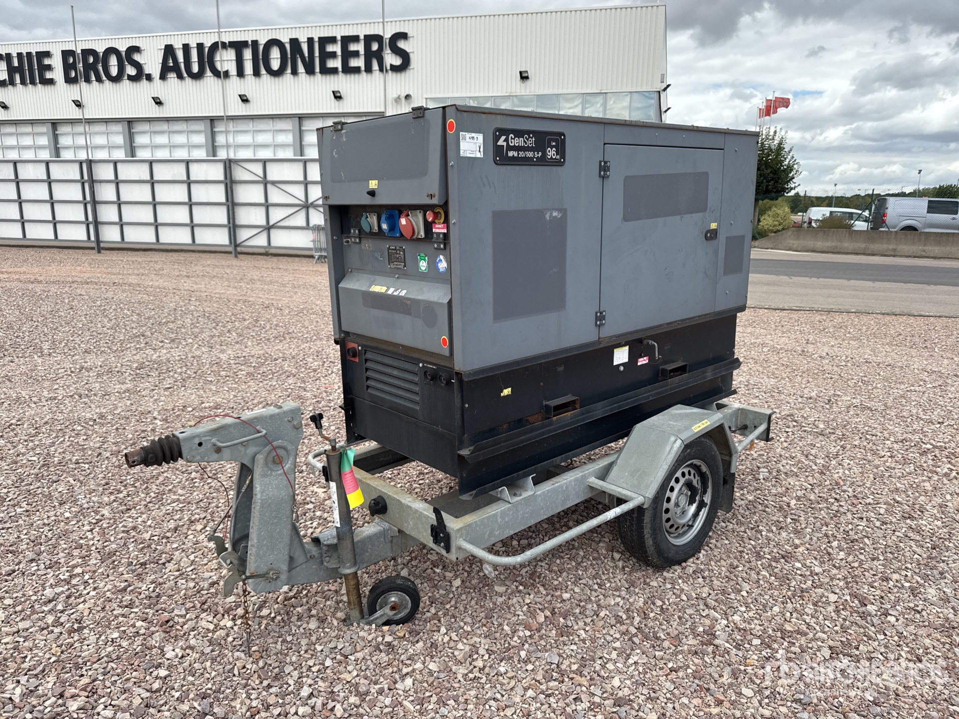2016 Genset MPM 20/500 S-P 500 A Mobile Groupe De Soudure Engine Driven Welder