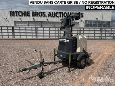 Generac V20 Mat D'Eclairage Wieża oświetleniowa (Inoperable)