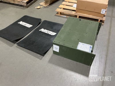 (2) Battery Boxes & (2) Vehicular Splash Guards