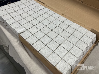 (180) Daltile D200 22MS1P Desert Gray Speckle Mosaic Tiles