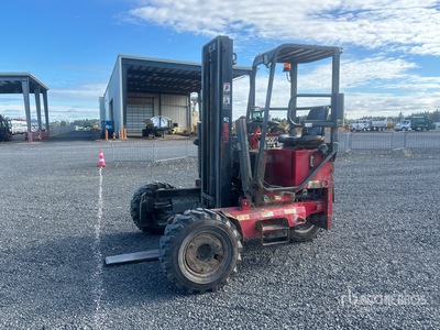 2004 Moffett M55 5500 lb 3x3 Truck Mounted Forklift