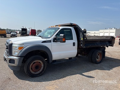 2015 Ford F-450 4x2 Dump Truck
