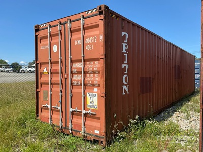 2010 40 ft High Cube Storage Container