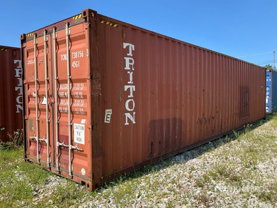 2010 40 ft High Cube Storage Container