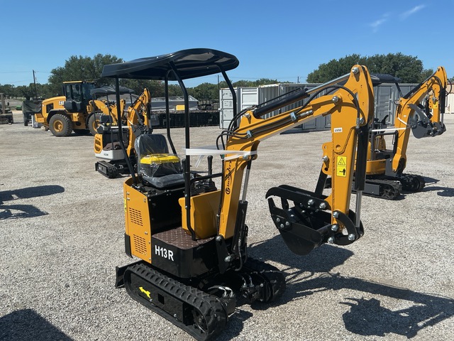 2026 CFG H13R Mini Excavator - Unused