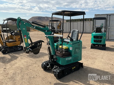 2026 CFG H16R Mini Excavator - Unused
