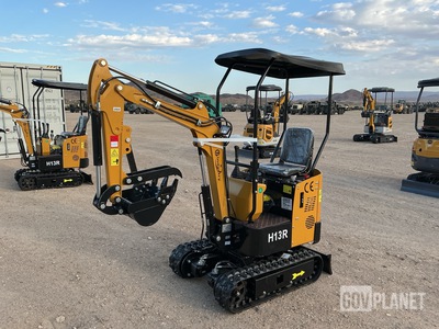 2026 CFG H13R Mini Excavator - Unused