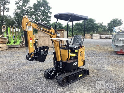 2026 CFG H13R Mini Excavator - Unused