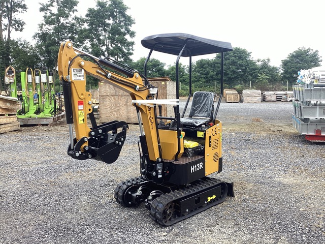 2026 CFG H13R Mini Excavator - Unused