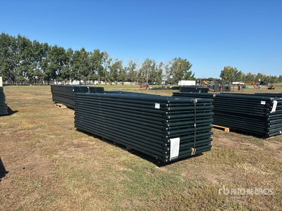 Quantity of (16) 2026 BYT MRG120 12 ft x 4 ft Steel Heavy Duty Magnum Ranch ゲート (Unused)