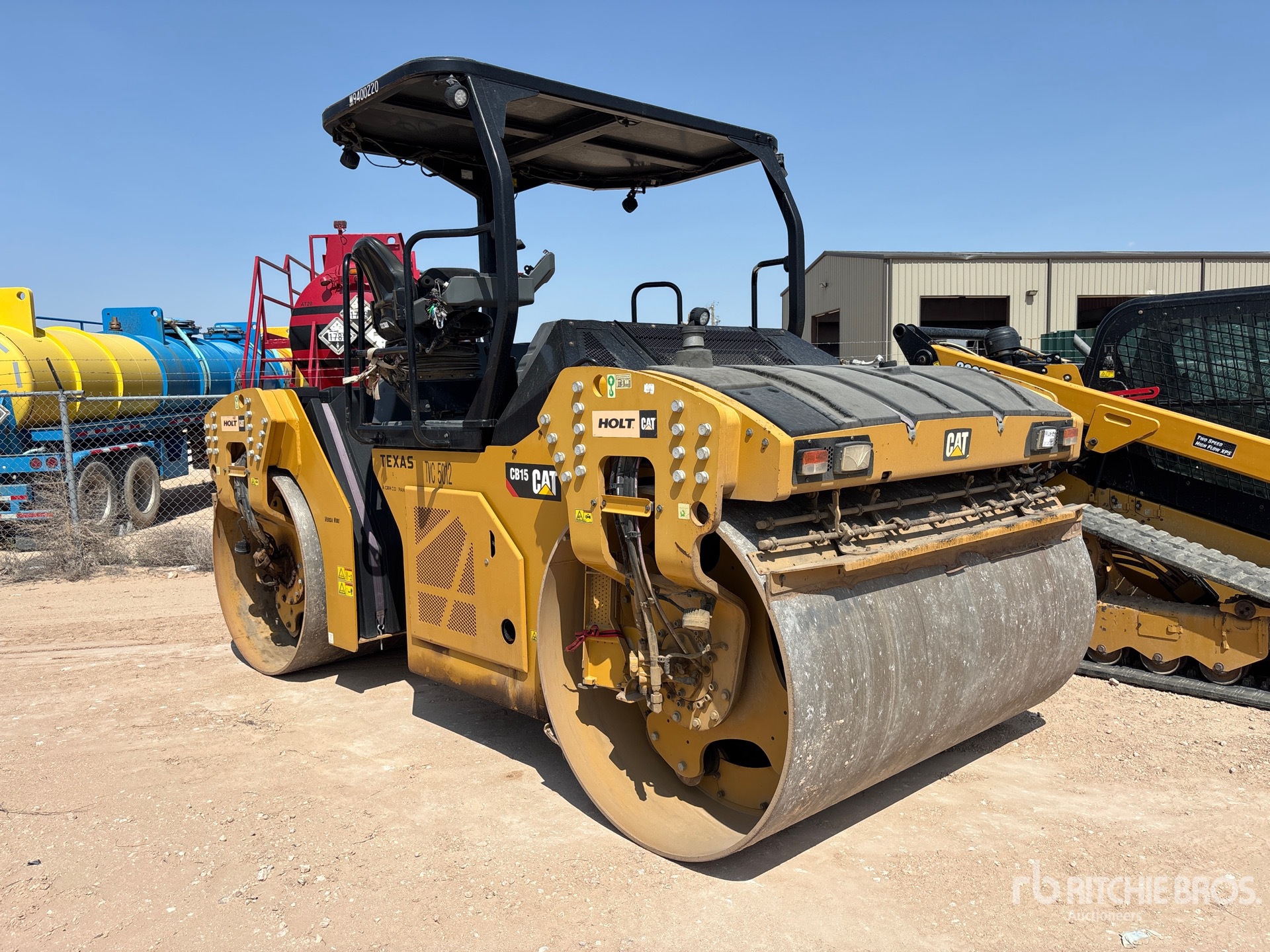 2019 Cat CB15 Double Drum Roller
