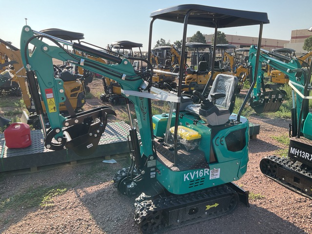 2026 CFG KV16R Mini Excavator - Unused