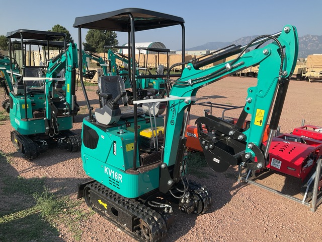 2026 CFG KV16R Mini Excavator - Unused
