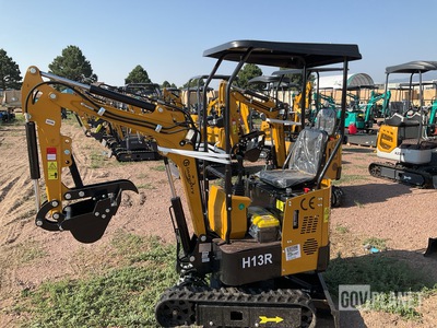 2026 CFG H13R Mini Excavator - Unused