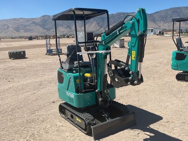 2026 CFG KV16R Mini Excavator - Unused