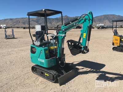 2026 CFG KV16R Mini Excavator - Unused