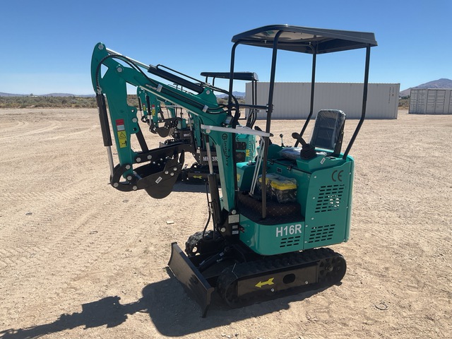 2026 CFG H16R Mini Excavator - Unused