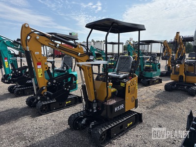 2026 CFG H13R Mini Excavator - Unused