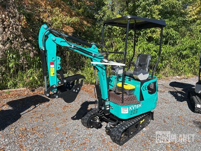 2026 CFG KV16R Mini Excavator - Unused