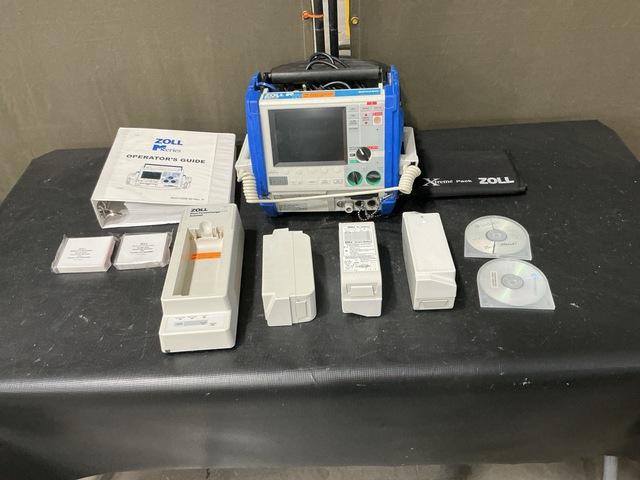 Zoll M Series CCT Defibrillator Monitor-Recorder w/Case