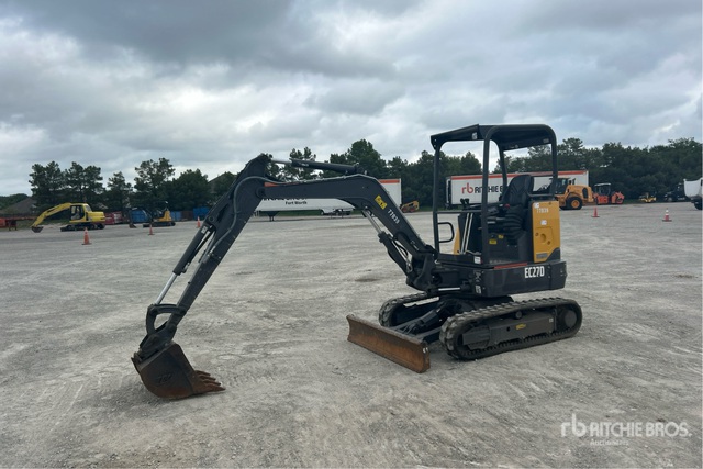 2023 Volvo EC27D Mini Excavator