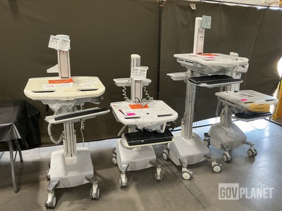 (4) Ergotron Mobile Workstation Carts