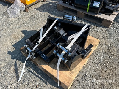 Quantity of (5) AGT 12EX-SET5 Mini Excavator Attachment (Unused)