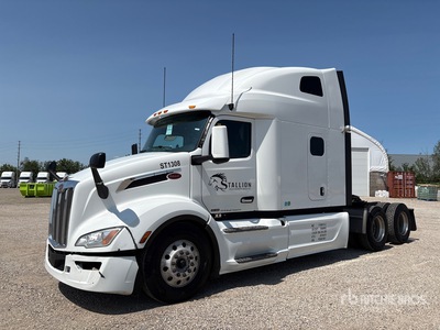 2023 Peterbilt 579 6x4 Cabeza Tractora Cabina Dormitorio