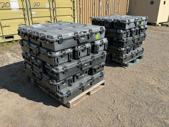 (30) Pelican Storage Cases
