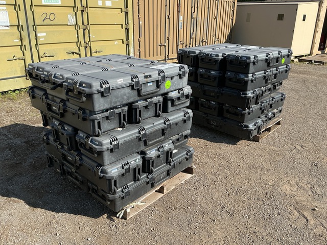 (30) Pelican Storage Cases