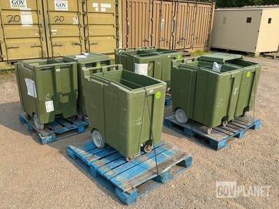 (7) Cambro Ice Caddies