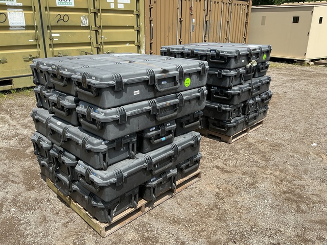 (30) Pelican Storage Cases