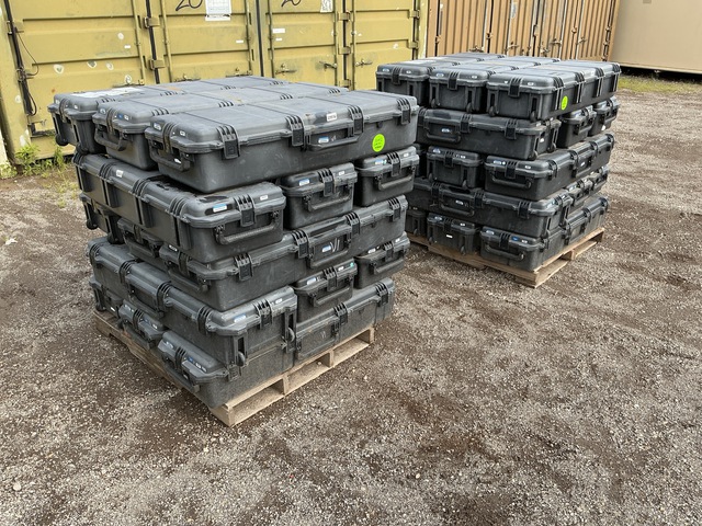 (30) Pelican Storage Cases