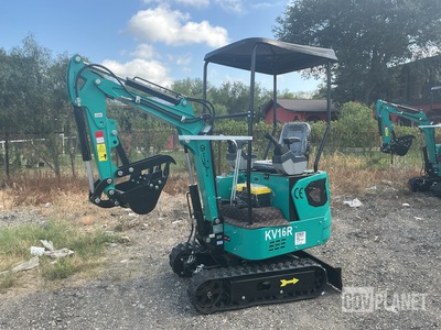 2026 CFG KV16R Mini Excavator - Unused