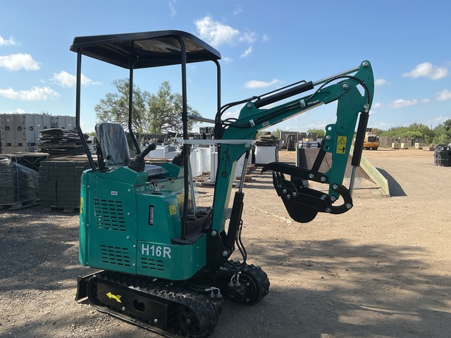 2026 CFG H16R Mini Excavator - Unused