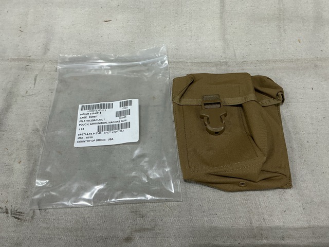 (184) Machine Gun Ammunition Pouches