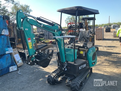 2026 CFG KT13R Mini Excavator - Unused