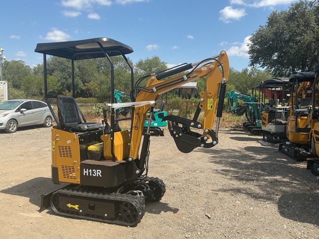 2026 CFG H13R Mini Excavator - Unused