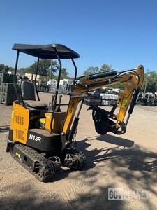 2026 CFG H13R Mini Excavator - Unused