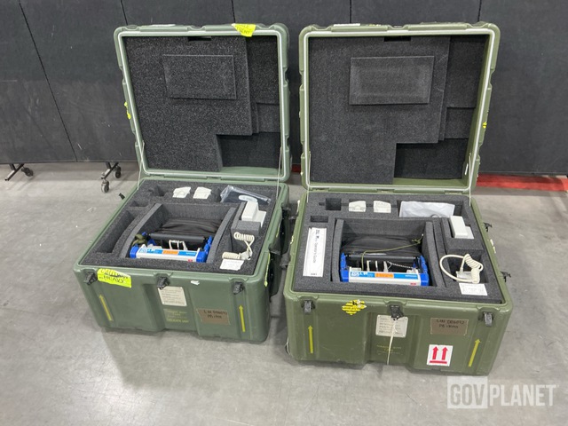 (4) Zoll M Series Defibrillator Monitor-Recorder w/Cases