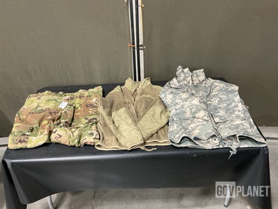 (12) Cold Weather Jackets, (14) Cold Weather Parka & Assorted Items