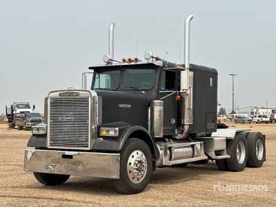 1988 Freightliner FLC-64T 6x4 T/A Sleeper Truck Tractor