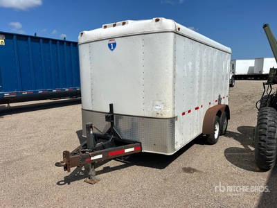 2010 Interstate I714TA2 14 ft T/A Enclosed Trailer